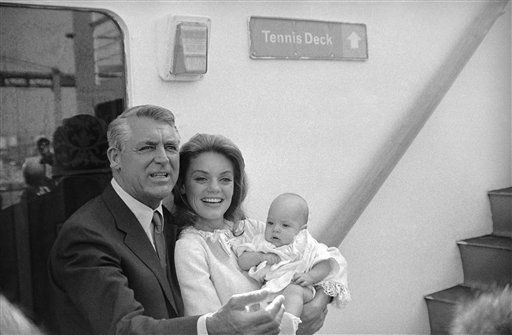 1966: Cary Grant, Dyan Cannon, Jennifer Grant